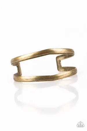 Palm Trees and Pyramids Brass Paparazzi Bracelet
