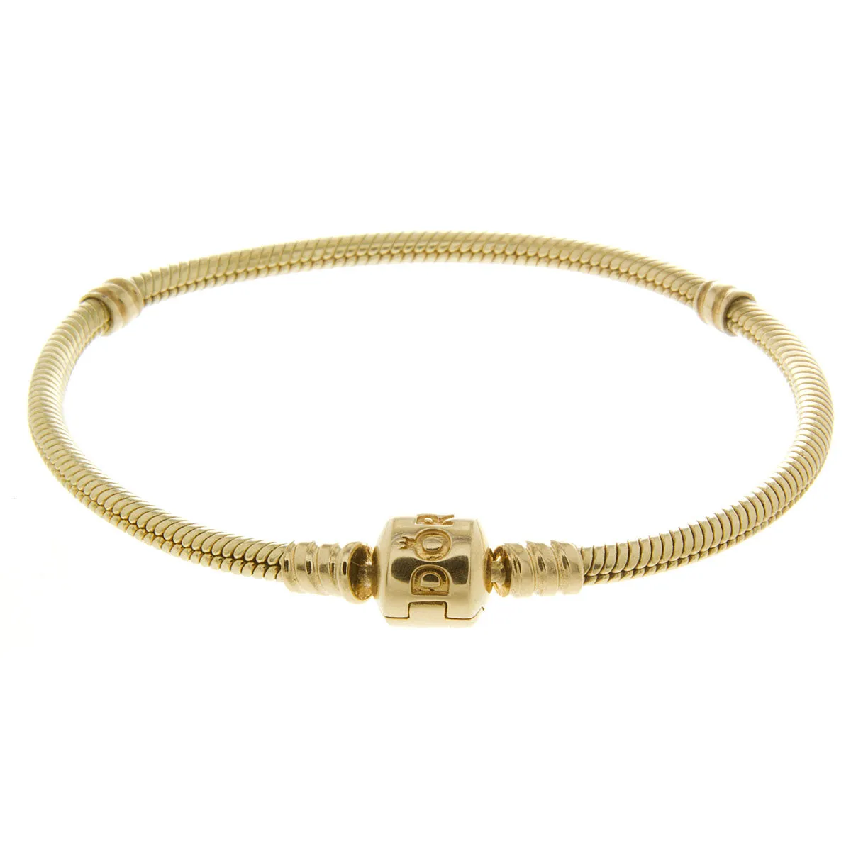 Pandora 14kt Moments Gold Clasp Bracelet