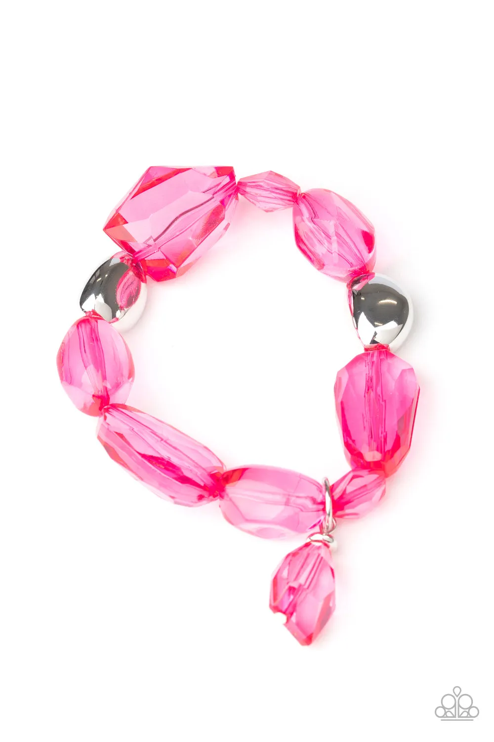 Paparazzi Gemstone Glamour - Pink Bead Bracelets