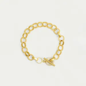 Petit Pave Statement Chain Bracelet