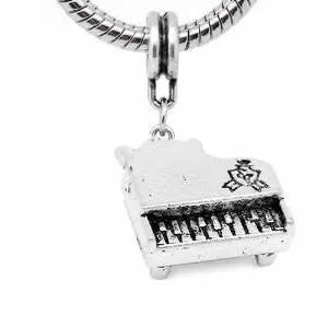 Piano European Bead Compatible for Most European Snake Chain Bracelet