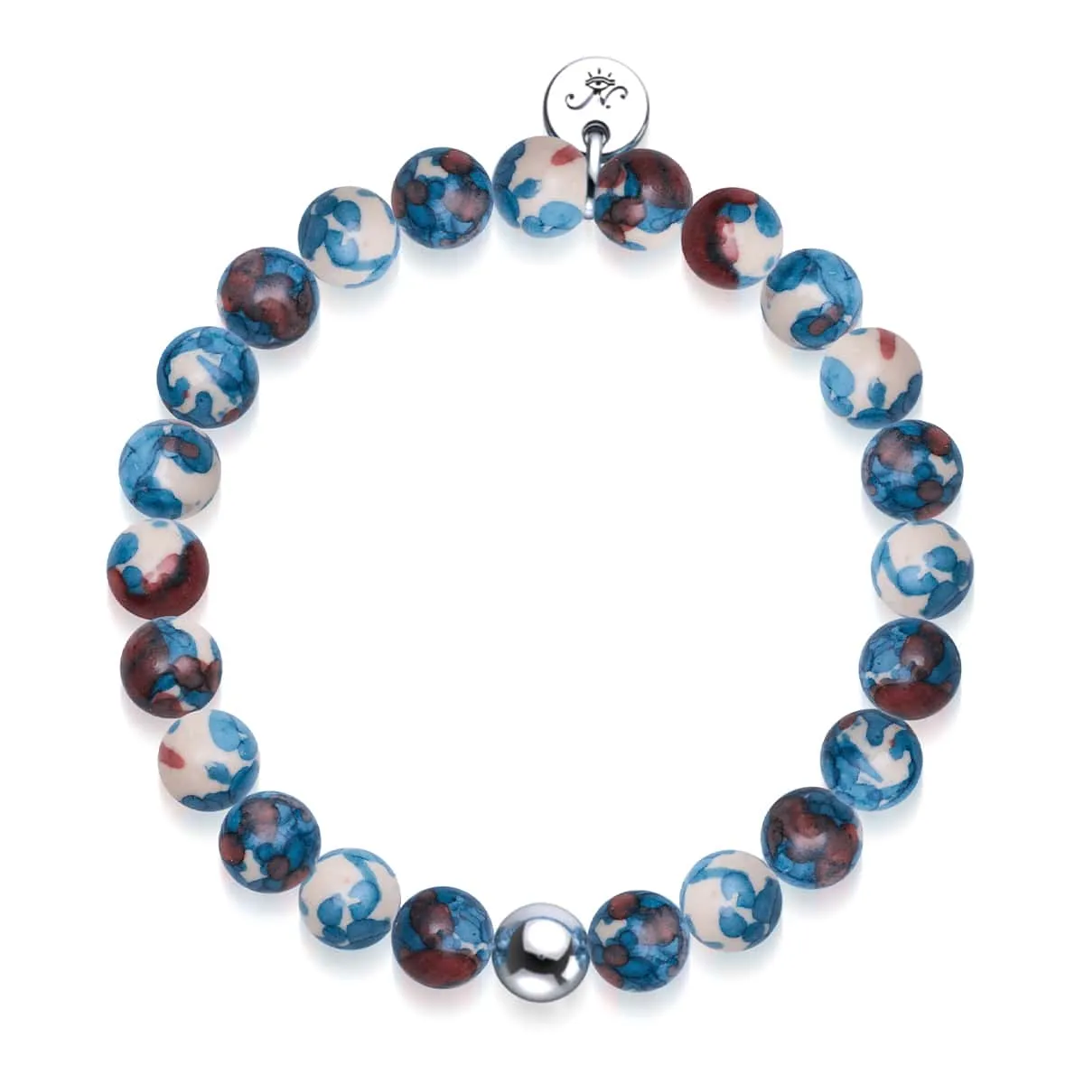 Picasso Porcelain Bracelet | Chocolate Sapphire