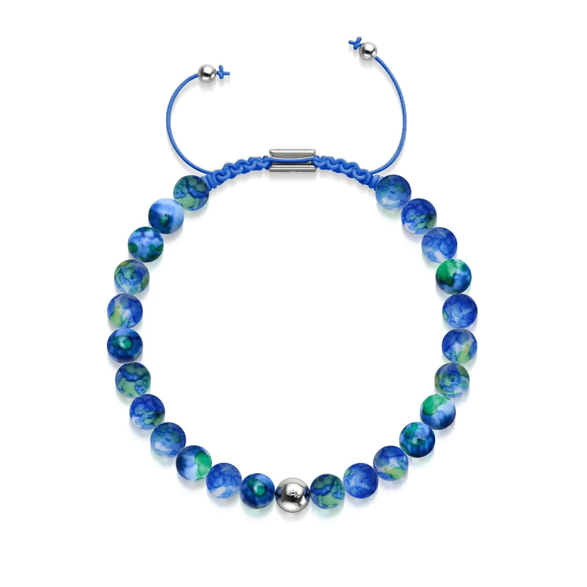 Picasso Porcelain Macrame Bracelet | Oceanica