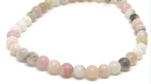 Pink Opal Bracelet 4mm