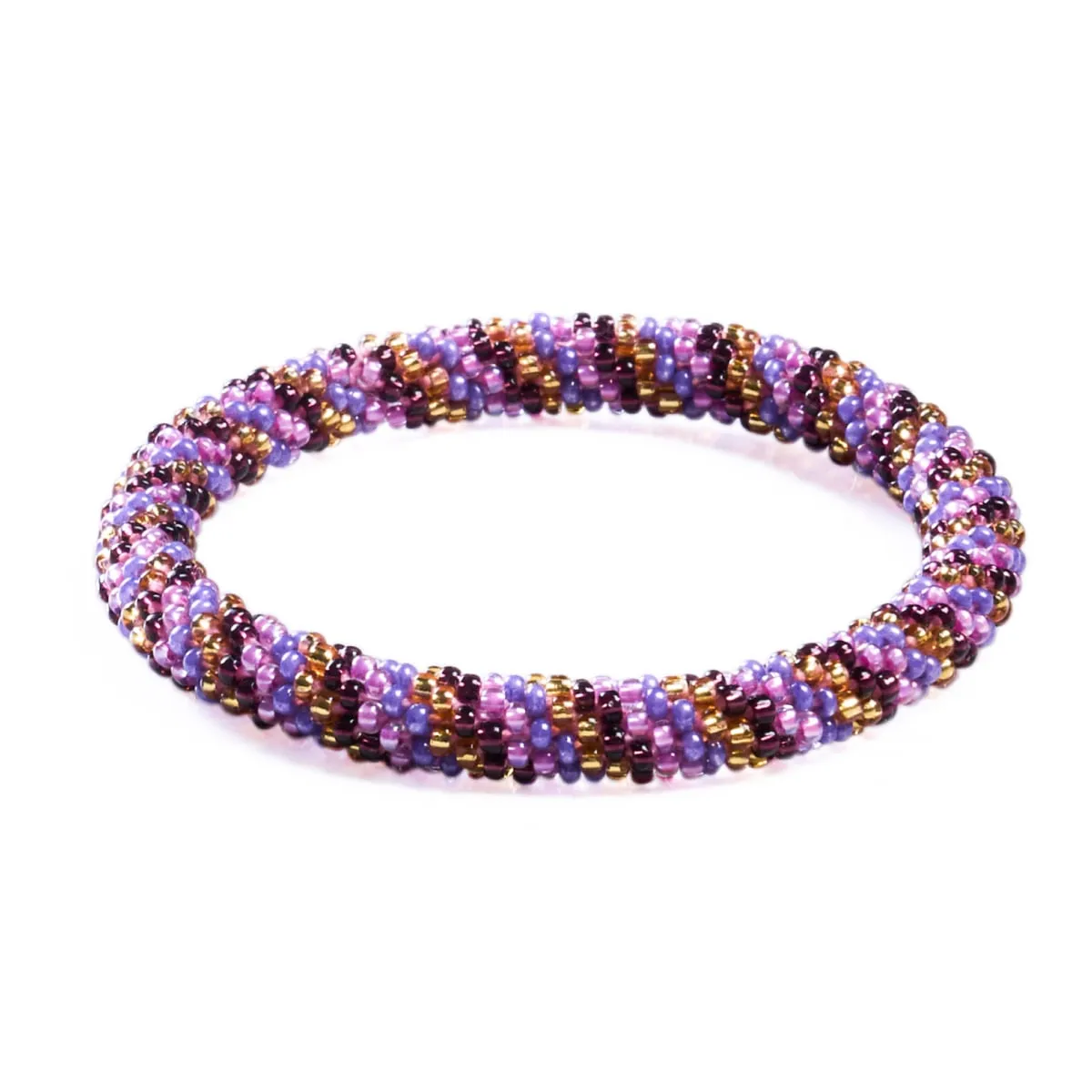 Pink Panther | Himalayan Glass Bead Bracelet