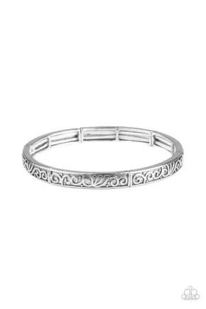 Precisely Petite Silver Paparazzi Bracelet