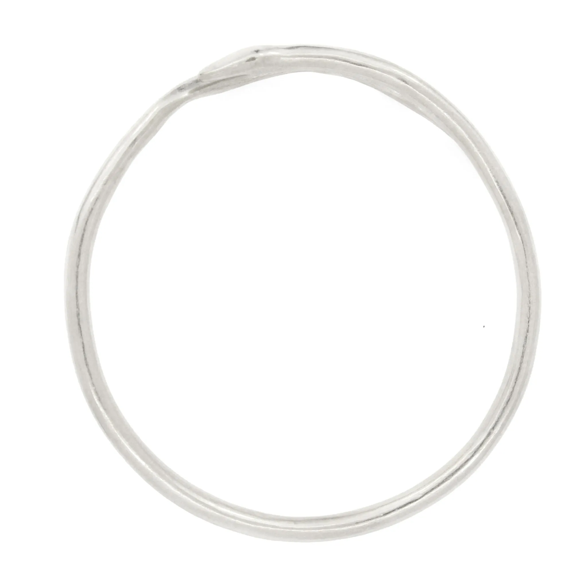 River Snake Bangle | Silver