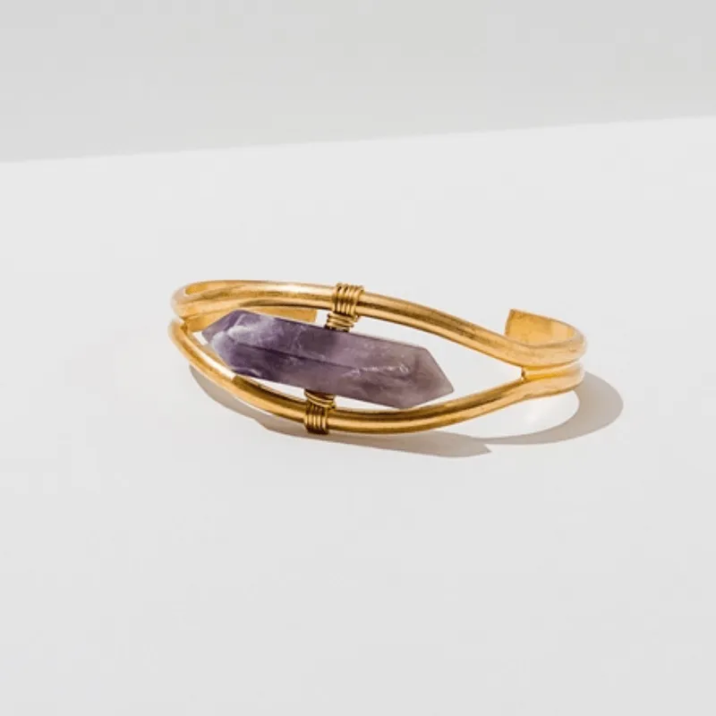 Roosevelt Island Crystal Bracelet - Amethyst