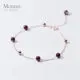 Rose Gold & Purple Crystal Bracelet