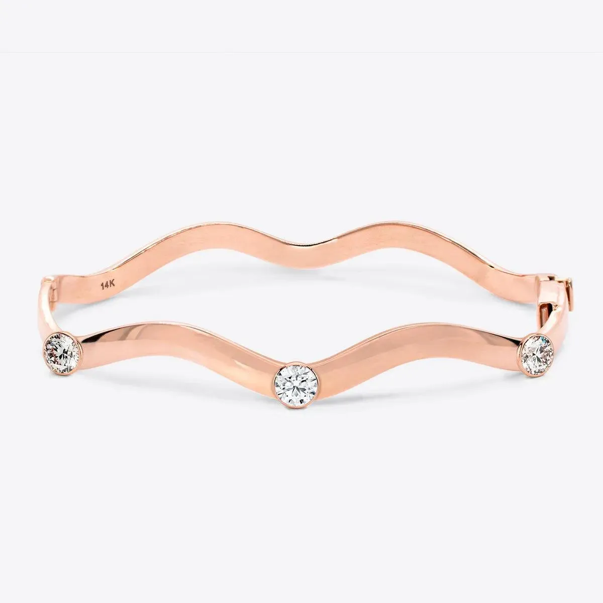 Round Taylor Wave Bangle