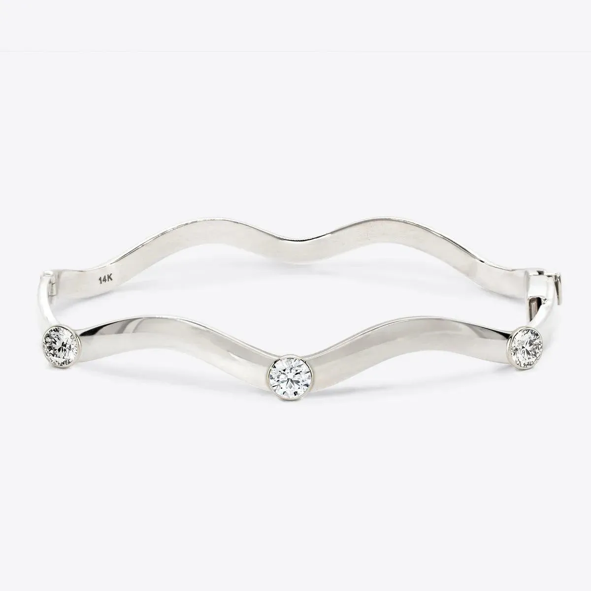 Round Taylor Wave Bangle