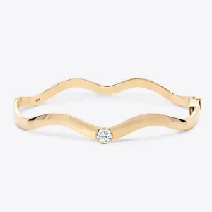 Round Taylor Wave Bangle