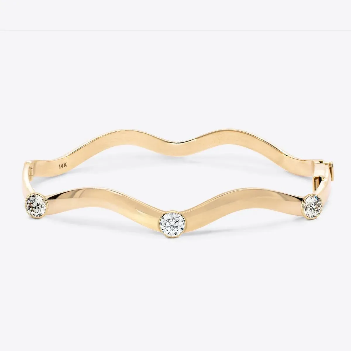 Round Taylor Wave Bangle