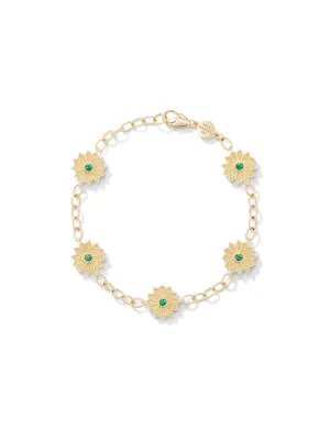 Sacred Flower Station Bracelet