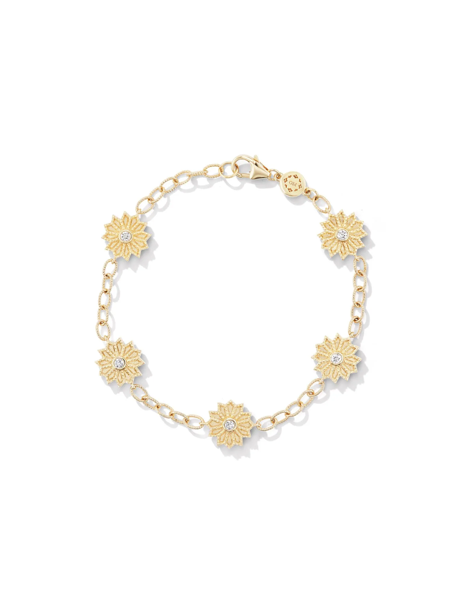 Sacred Flower Station Bracelet