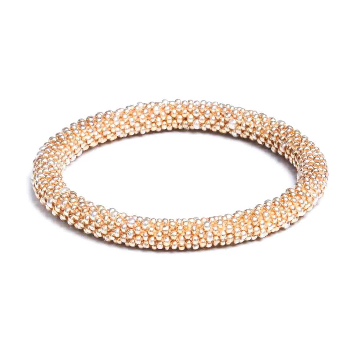 Sandstorm | Himalayan Glass Bead Bracelet