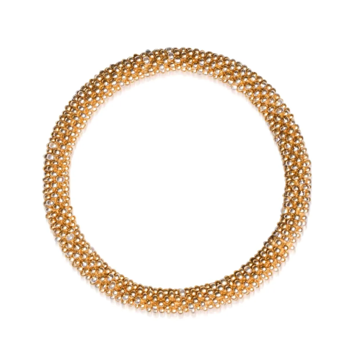 Sandstorm | Himalayan Glass Bead Bracelet