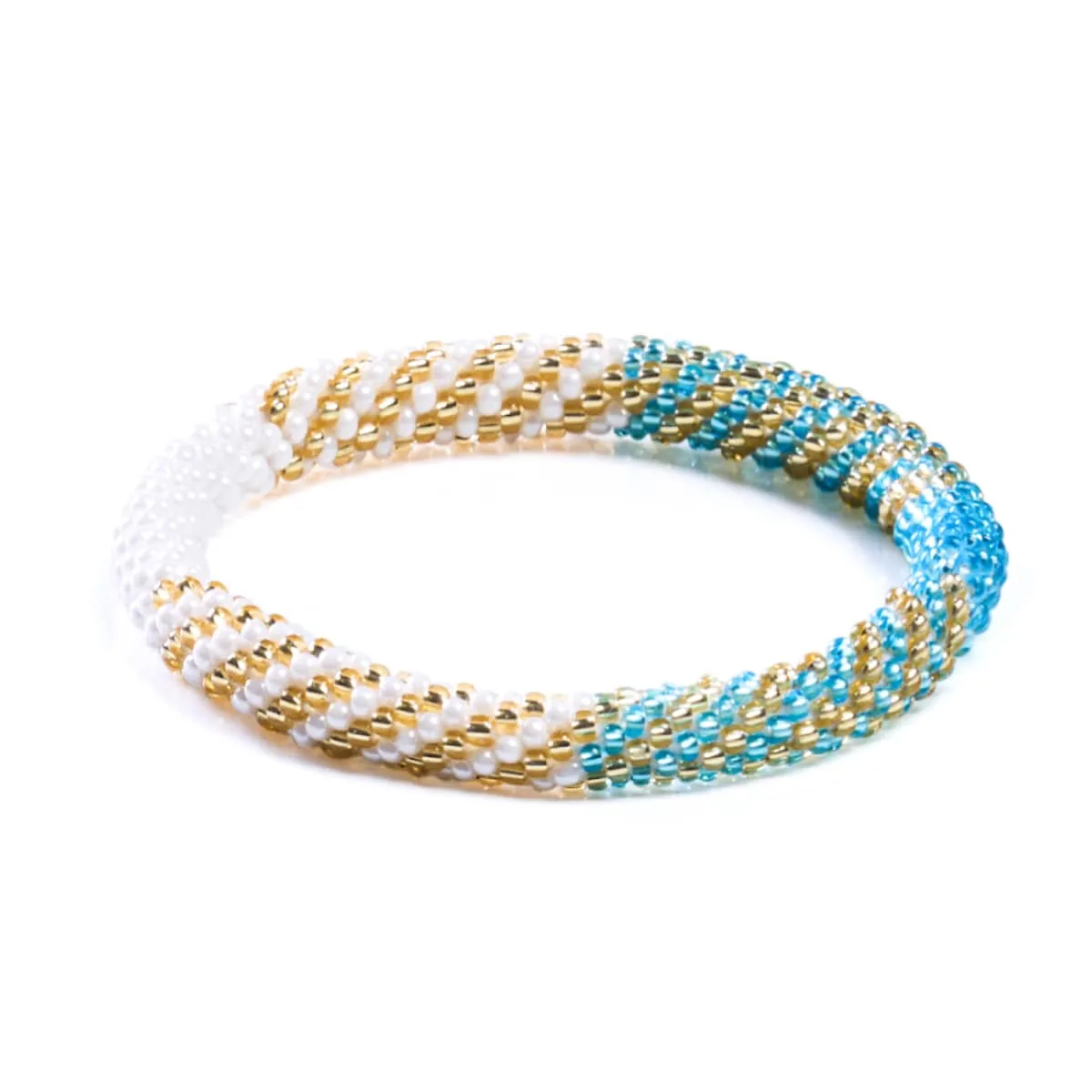Santa Monica | Himalayan Glass Bead Bracelet