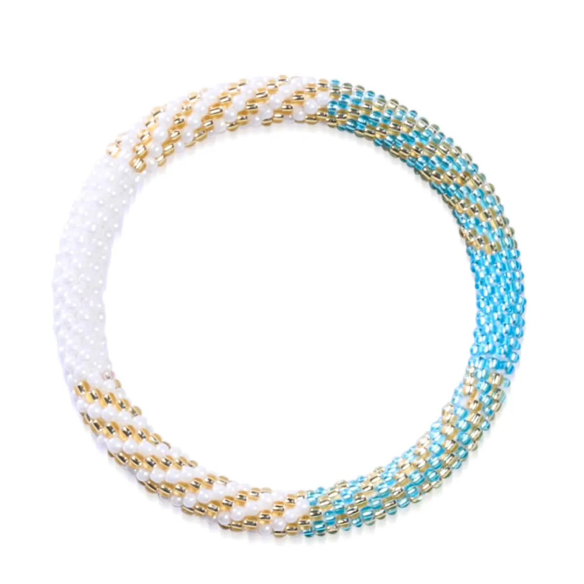 Santa Monica | Himalayan Glass Bead Bracelet