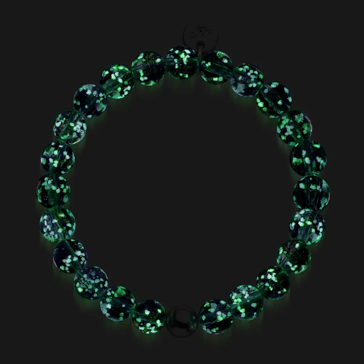 Sapphire | .925 Sterling Silver | Firefly Glass Bracelet