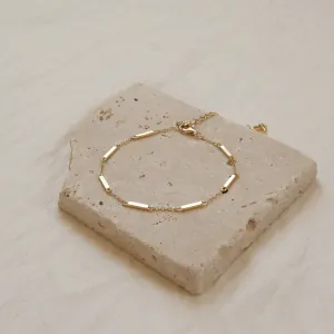 Satellite Dainty Bar Bracelet