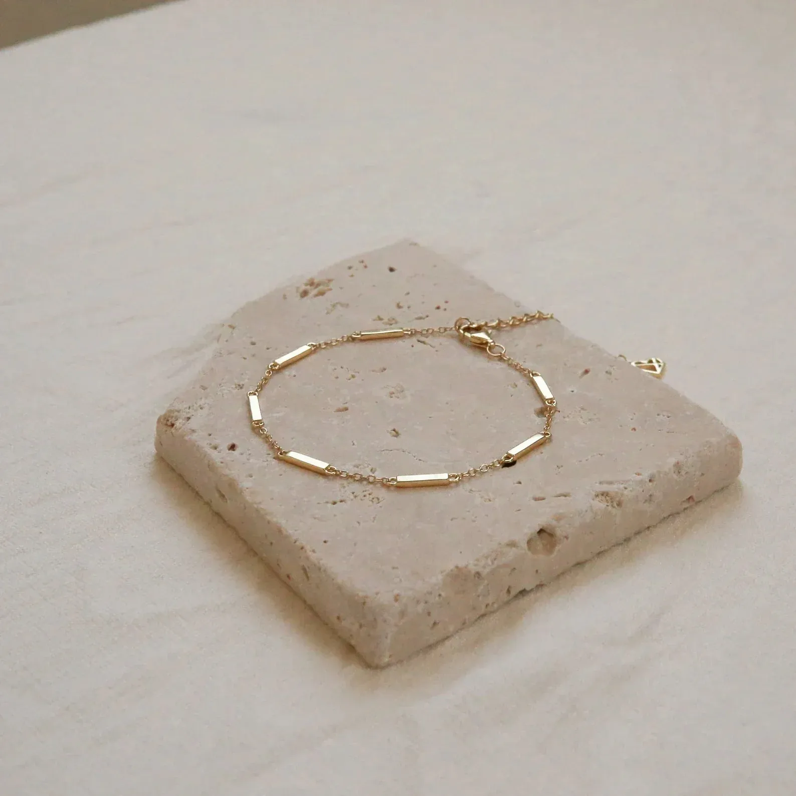 Satellite Dainty Bar Bracelet