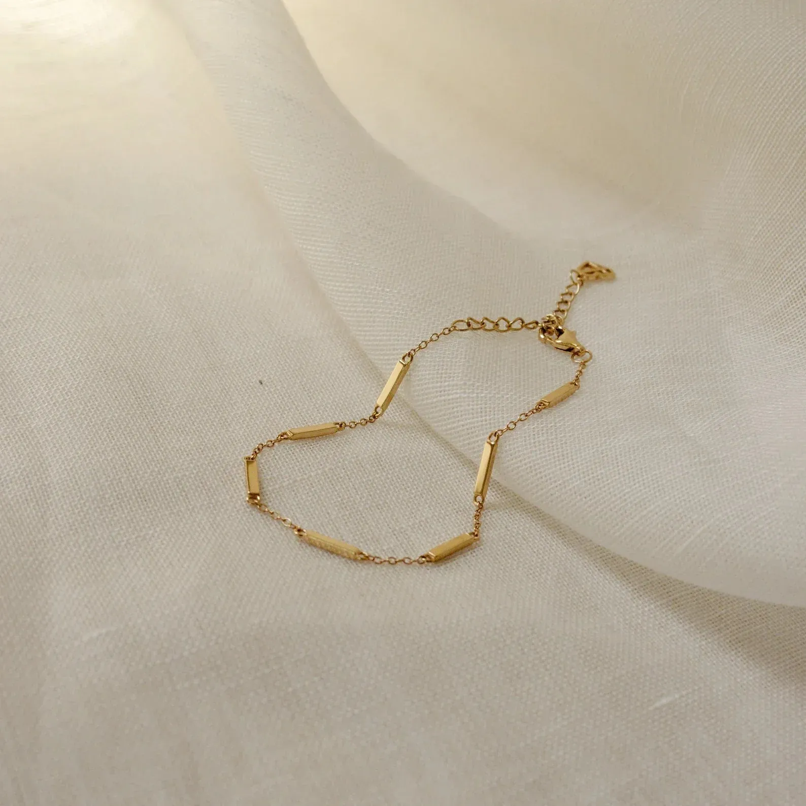 Satellite Dainty Bar Bracelet