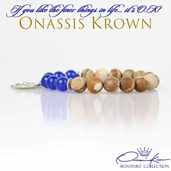 Scarab Beetle Charm Bead Bracelet