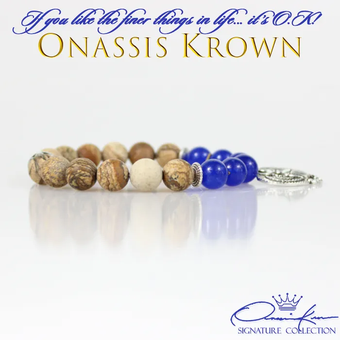 Scarab Beetle Charm Bead Bracelet