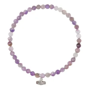 Scout Curated Wears Mini Faceted Stone Stacking Bracelet - Amethyst