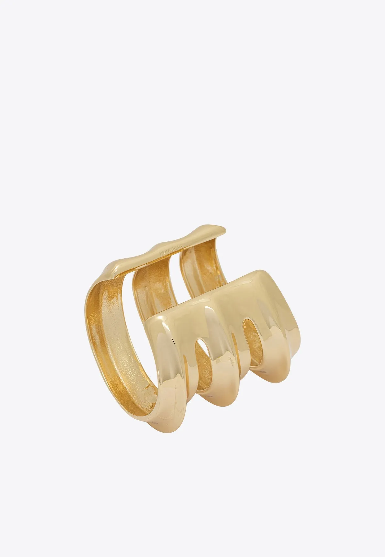 Sculpted Double Cuff Bracelet