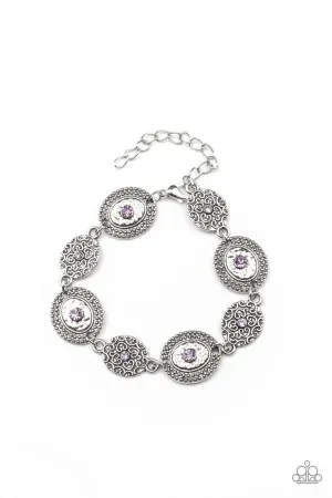 Secret Garden Glamour Purple Paparazzi Bracelet