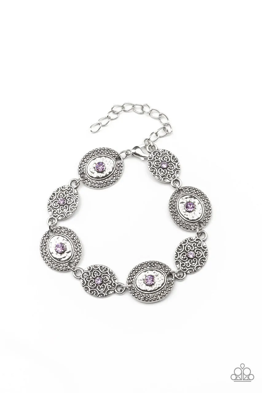 Secret Garden Glamour Purple Paparazzi Bracelet