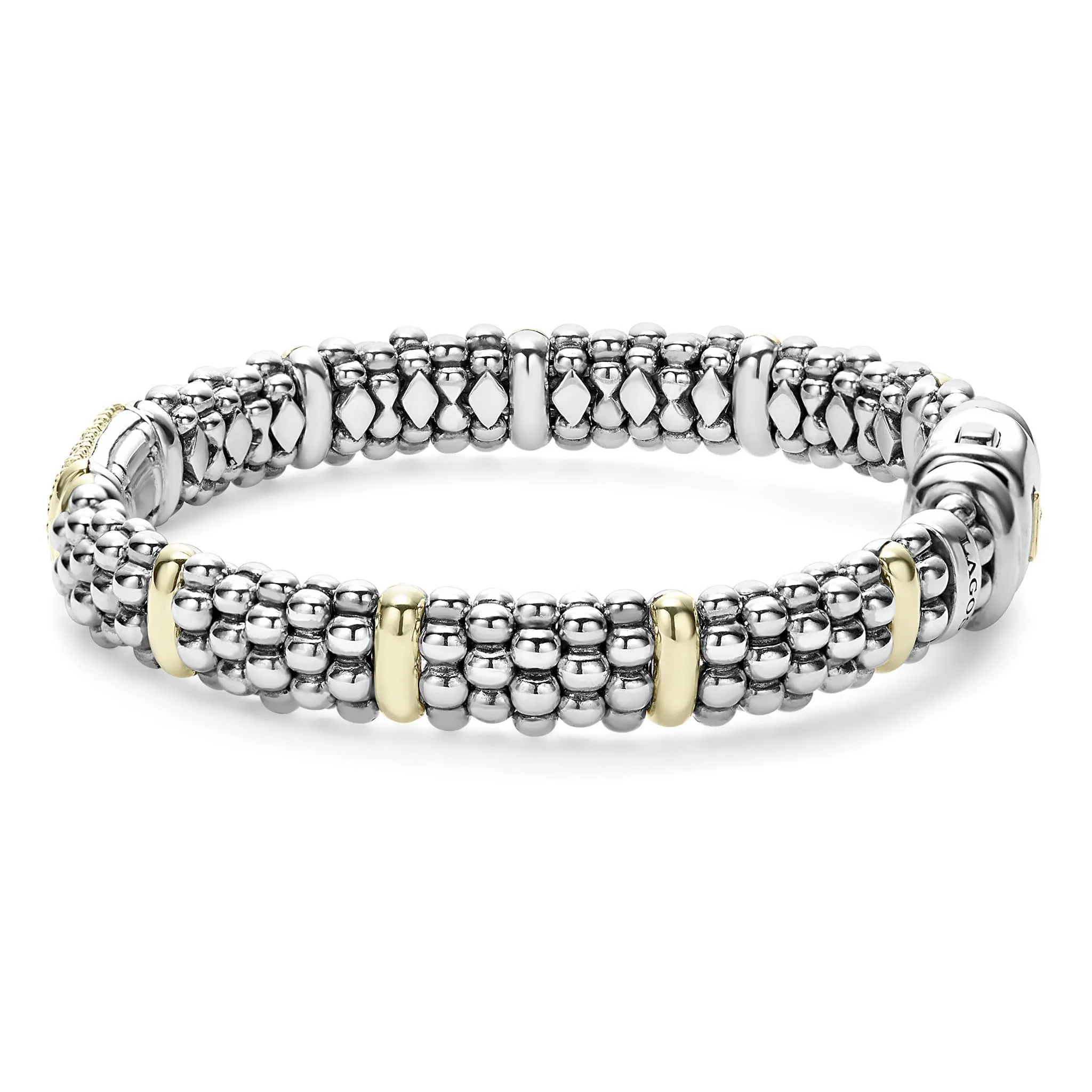 Signature Caviar Pink Sapphire Caviar Bracelet | 9mm