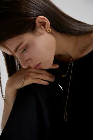[Silver 925] Ellie's Atlas Textured Chunky Earrings