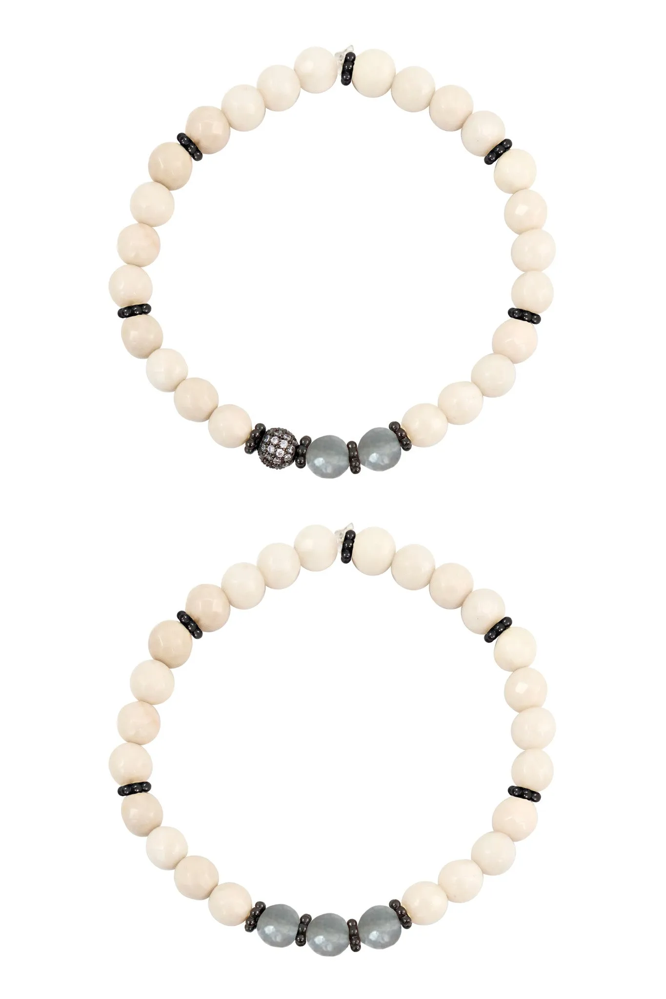 SOPHIA GUNMETAL riverstone/gray jade