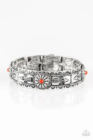 Southern Borders Red Paparazzi Bracelet