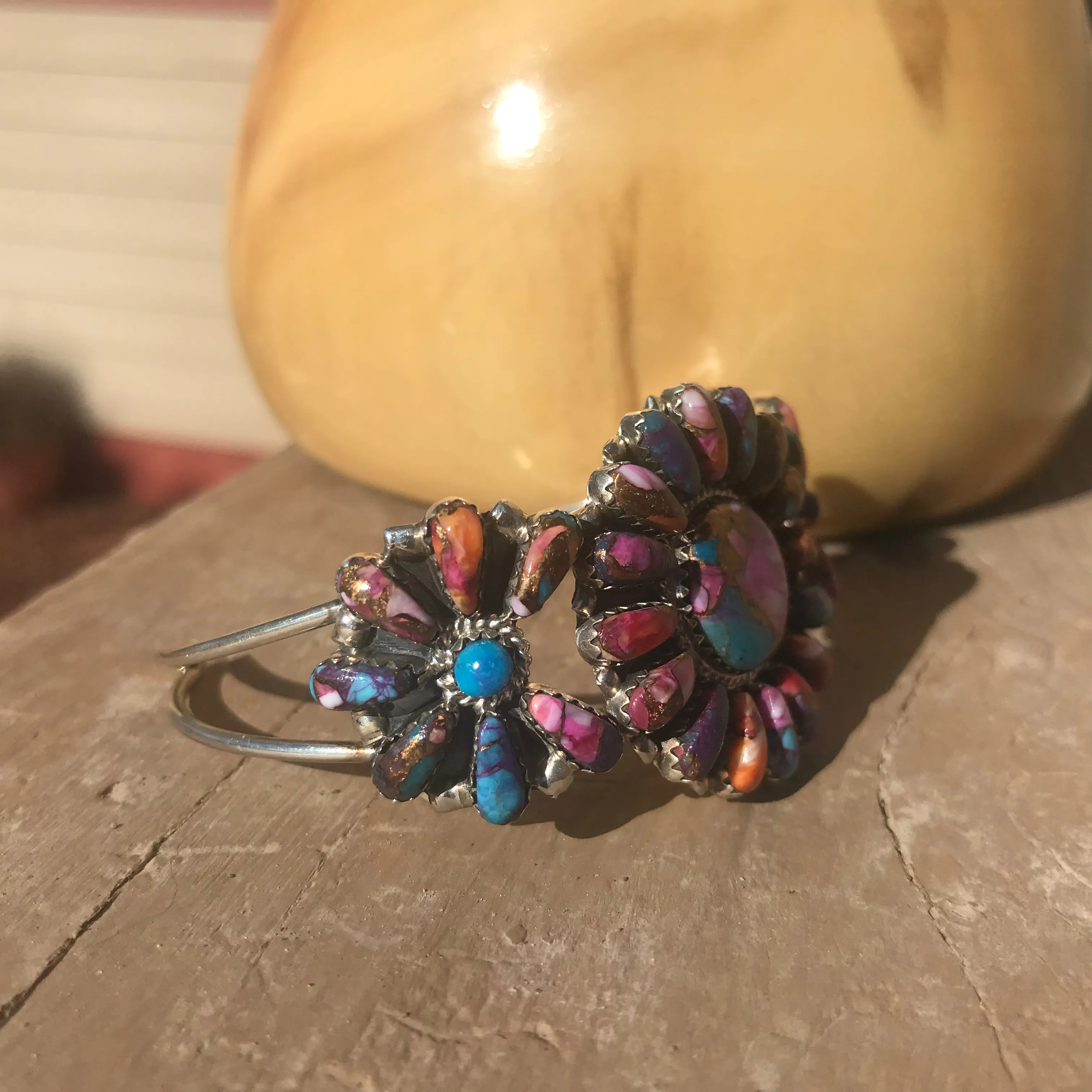 Spiny Turquoise Bracelet