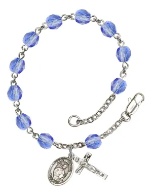 St. Kilian Custom Birthstone Rosary Bracelet