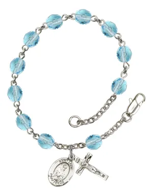 St. Louis Custom Birthstone Rosary Bracelet