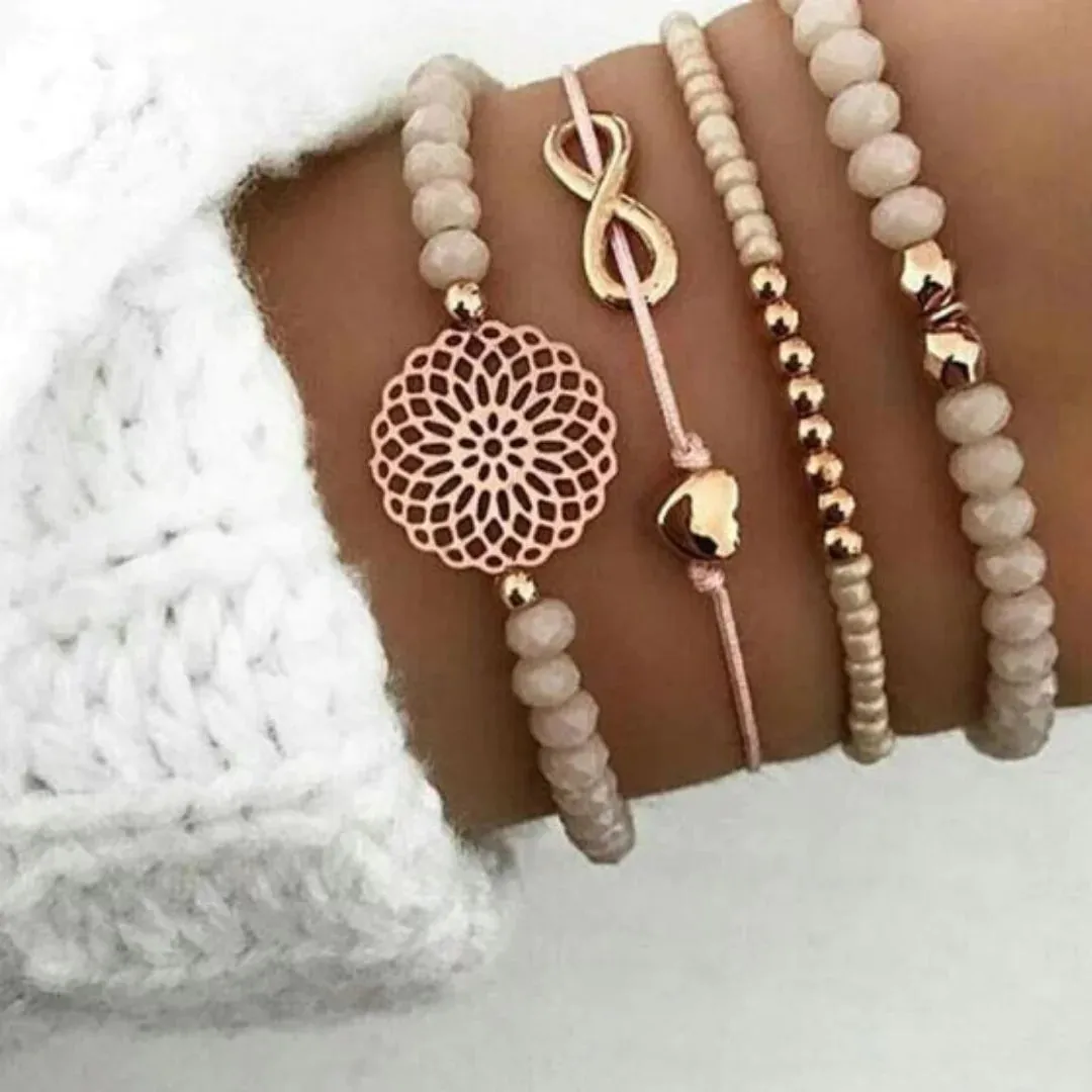 Stacked Bracelet Set #6