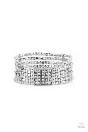 Star-Studded Showcase Silver Paparazzi Bracelet
