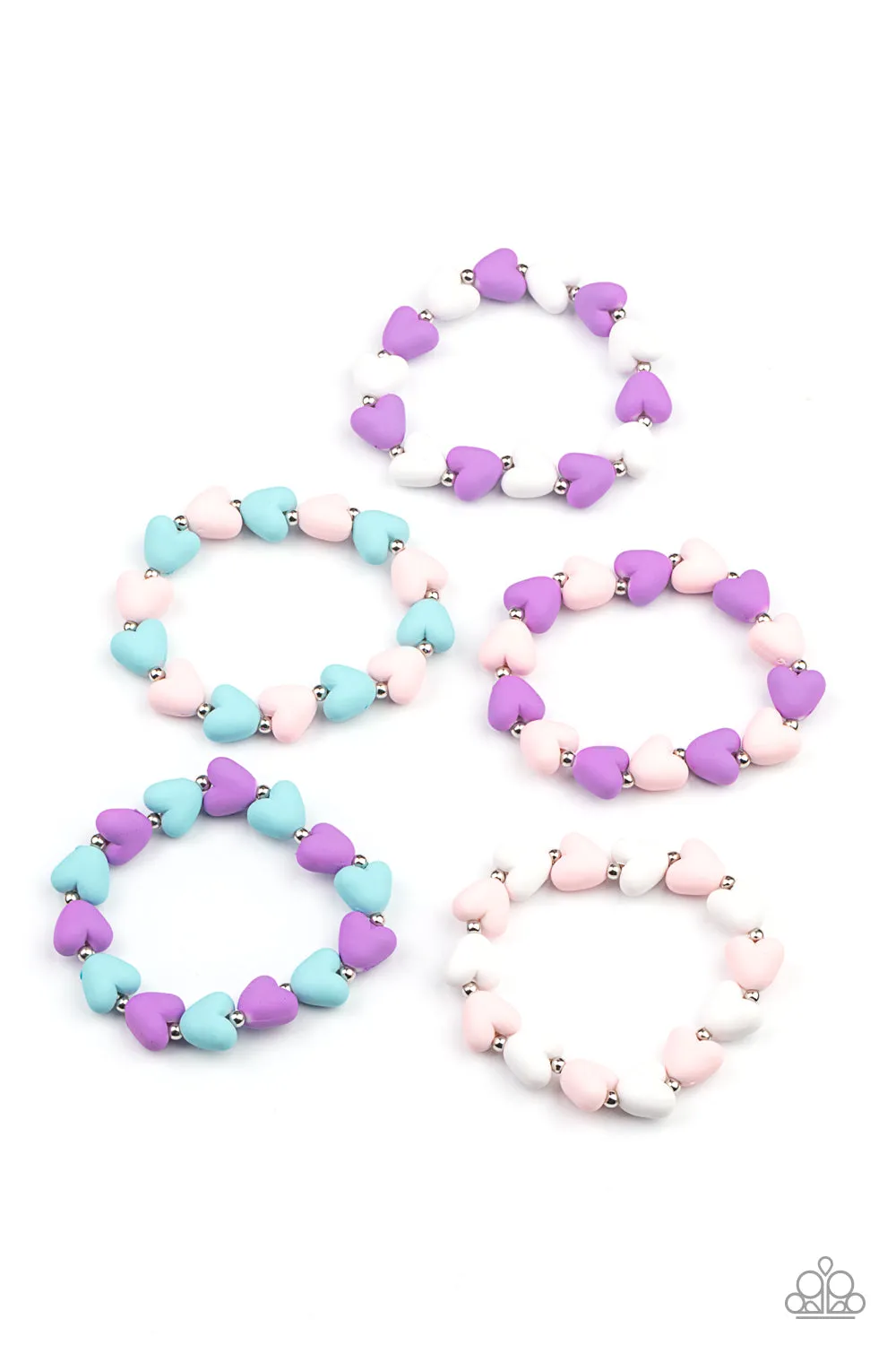 Starlet Shimmer Heart Bracelets
