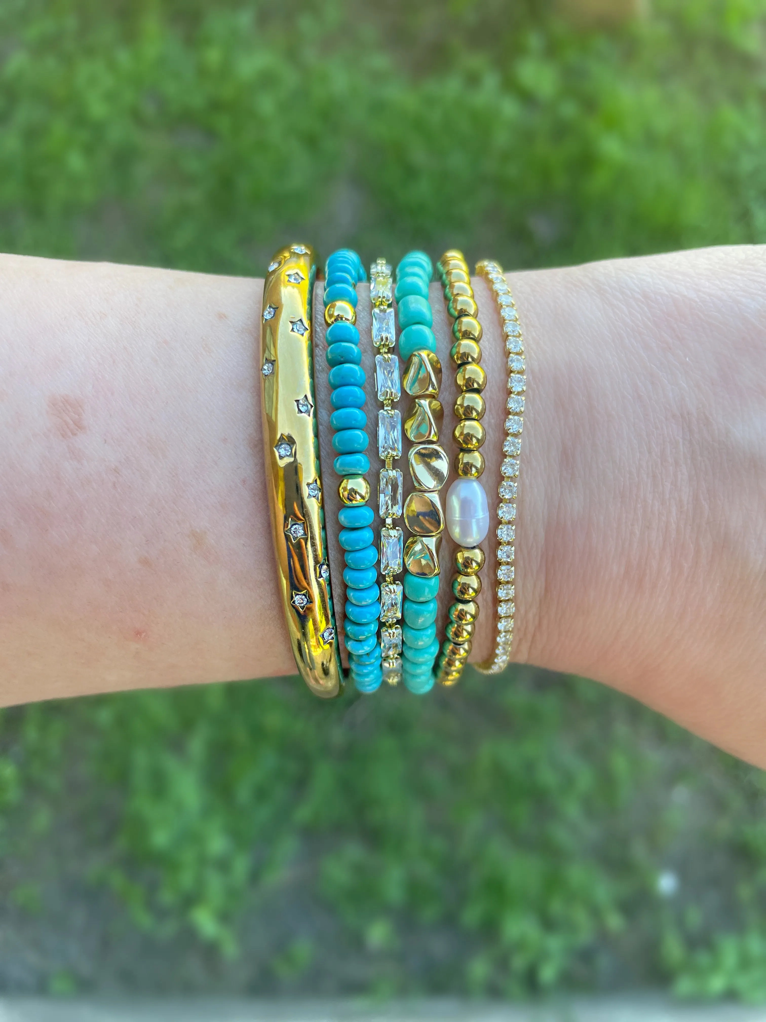 Starry Night Cuff Bracelet