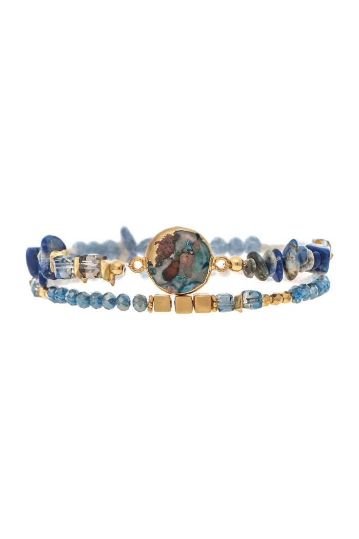 Stone & Bead bracelets