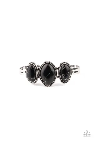 Stone Shrine Black Paparazzi Bracelet