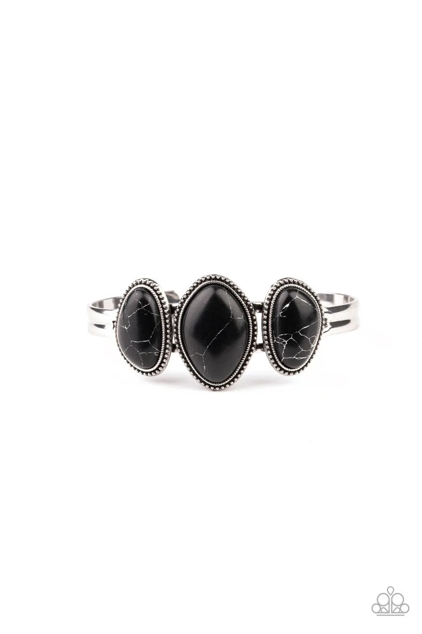 Stone Shrine Black Paparazzi Bracelet