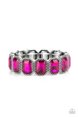 Studded Smolder Pink Paparazzi Bracelet