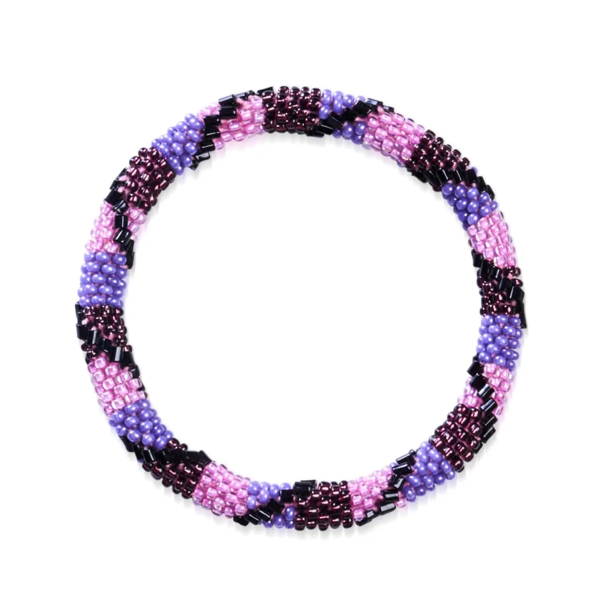 Sugar Plum Fairy | Himalayan Glass Bead Bracelet