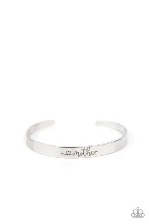 Sweetly Named Silver Paparazzi Bracelet
